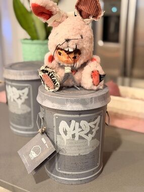 New Hirono Little Hare Plush Doll Pendant (Pink) 🩷